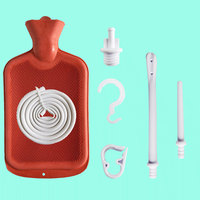 Sac d'irrigation en silicone avec contrôle du débit - Réutilisable, inodore et sans BPA