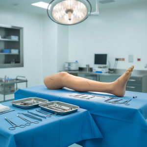 Maniquí <span class=keywords><strong>de</strong></span> Práctica <span class=keywords><strong>de</strong></span> Sutura para Enfermería, Modelo <span class=keywords><strong>de</strong></span> Enseñanza <span class=keywords><strong>de</strong></span> Anatomía del Cuerpo Humano, Modelos Anatómicos Educativos para Entrenamiento en Escuelas <span class=keywords><strong>de</strong></span> Medicina - Product Image 1