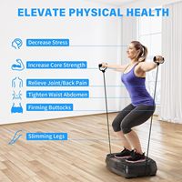 OEM Großhandel Ergonomische Mini Vertikale Vibrationsplatte, Kleine Fitness-Vibrationsplatte für Ganzkörpertraining