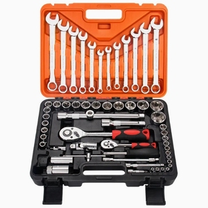 <span class=keywords><strong>Behappy</strong></span> Ensemble d'outils de réparation automobile universel de 37 pièces Clé à tête à dégagement rapide Outils de véhicule pratiques en acier - Product Image 5