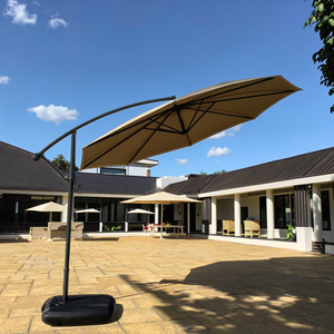 Diseño moderno 3M Sombrilla grande para exteriores Paraguas <span class=keywords><strong>de</strong></span> sol Impermeable Anti-UV Patio Puesto Banana Paraguas plegable - Product Image 6