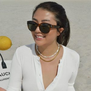 قلادة ضيقة أنيقة بسيطة من اللؤلؤ الأبيض غير النظامية الباروك الطبيعي لؤلؤ المياه العذبة للنساء والفتيات - Product Image 5