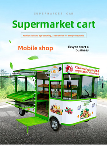 Carrito de Comida Móvil Multifuncional Personalizable para Venta de Hot Dogs - Product Image 5