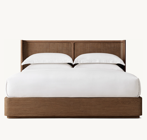 Muebles de Cama de Roble Macizo de Alta Calidad, Camas de Madera de Lujo para Dormitorio, Tamaño King - Product Image 6
