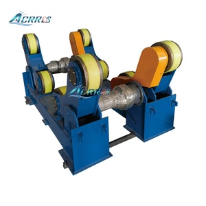 Sıcak Fırsat AWR Kendinden Ayarlı Kaynaklı Döner Tabla 5 ton yük kapasiteli tank kaynak rotatörü PU tekerlekli - Product Image 1