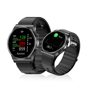 Support petit lot OEM pompe à air précise BPO2 Medical V110 surveillance de la santé ECG + <span class=keywords><strong>PPG</strong></span> Pro montre intelligente écran en verre trempé SOS - Product Image 1