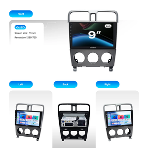 Dasaita 9 pulgadas coche estéreo Android GPS navegación Carplay Multimedia Video REPRODUCTOR DE DVD Unidad Principal para Subaru <span class=keywords><strong>Forester</strong></span> <span class=keywords><strong>2</strong></span> 2004-2007 - Product Image 3