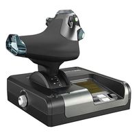 Sistema de control de vuelo Logitech G X52 Pro, controlador de simulación de vuelo con acelerador manual y joystick, totalmente integrado.