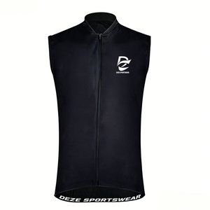 Chaleco de Ciclismo sin Mangas Personalizado de Alta Calidad, Sublimado, Unisex, Colorido, de Secado Rápido, Ligero, Transpirable y Resistente al Viento, con Bolsillos - Product Image 3