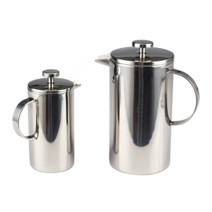 เกรดอาหาร, เครื่องล้างจานปลอดภัย, สแตนเลสทนความร้อนสองชั้นแบบเฟรนช์เพรส - Product Image 2