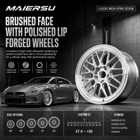 Jantes forgées légères LM polies et brossées pour voitures, 18, 19, 20, 21, 22 pouces, 5x114.3, 5x120, 5x112, pour BMW M3, M4, Subaru, Mini, Honda