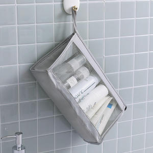 Neceser Beilian Rectangular con Gancho para Viaje, Almacenamiento para Cuidado de la Piel y Maquillaje, Azul, Negro, Rosa - Product Image 1