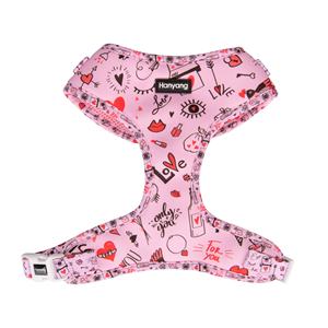 カラーリーシュ付きの豪華なカスタムフルドッグハーネス - Product Image 2