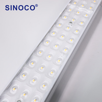 Luminaire linéaire LED High Bay à haute luminosité, garantie 5 ans, IP20, 60W, pour entrepôt, montage au plafond suspendu