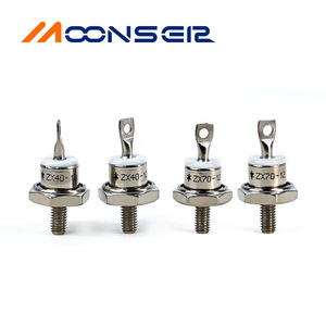 Moonsenseiz ZX40-12ไดโอด rectifier ZX70-12สามเฟสผ่านรูยึดสำหรับเครื่องกำเนิดไฟฟ้า - Product Image 1