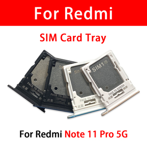 Pièces de téléphone portable plateau de carte <span class=keywords><strong>SIM</strong></span> pour <span class=keywords><strong>Xiaomi</strong></span> Redmi Note 11 <span class=keywords><strong>Pro</strong></span> <span class=keywords><strong>5G</strong></span> 11E <span class=keywords><strong>11T</strong></span> pièces de rechange avec double adaptateur de support <span class=keywords><strong>SIM</strong></span> unique - Product Image 2