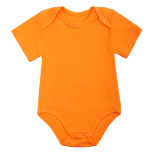 <span class=keywords><strong>Ropa</strong></span> de Recién <span class=keywords><strong>Nacido</strong></span> con Logotipo Personalizado, 0-24 Meses, Mono de Color Sólido, Traje de Escalada de Manga Corta <span class=keywords><strong>para</strong></span> Bebés Niños y Niñas - Product Image 5