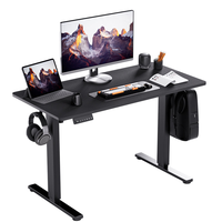 Bureau mécanique assis debout réglable en hauteur Bureau de levage pour ordinateur intelligent Table de bureau électrique à moteur unique