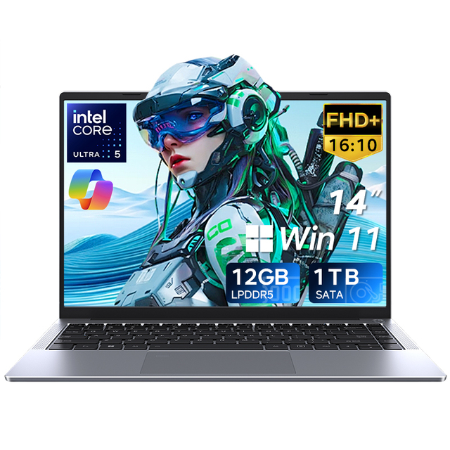 Customized Intel Core U5 115U 14 Inch Business Laptop Computer School Educational Project EmpresariAIs