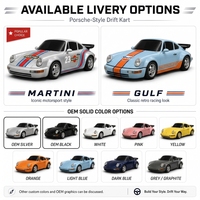 Go Kart Eléctrico de Diseño Retro para Adultos, 2500W, para Parques de Entretenimiento, Venta al Por Mayor Comercial