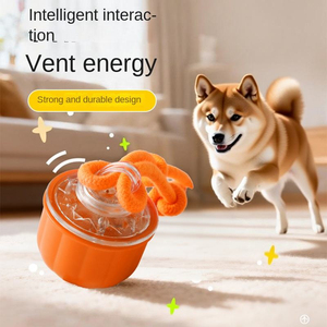 New Arrival Luxury Modern Creative Electric Dog Leash Toy Pet <b>Smart</b> PC+TPR Rolling <b>Ball</b> Electric Dog Chew Toys - Product Image 1