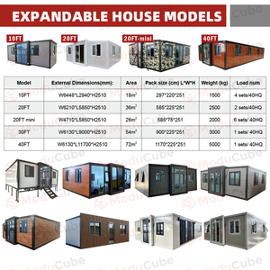Fornitore Affidabile di Case Container Espandibili con Tetto Piatto e Servizio di Esportazione Professionale, Casa Modulare Prefabbricata - Product Image 3