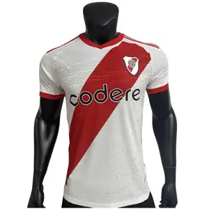 23 24 Fan Jersey Football Club Shirt Wear River Plate Shirt Camisetas De Futbol London Home River Football Club Soccer Jersey