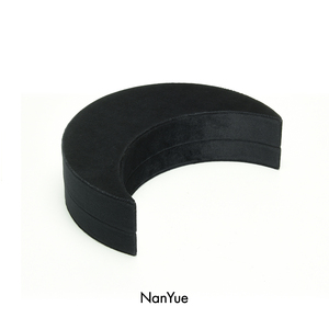 2025 mới đến biểu tượng tùy chỉnh hình dạng mặt trăng Nhung hộp đồ trang sức bán buôn Vòng Hộp nhẫn khay bông tai vòng hộp lưu trữ - Product Image 3