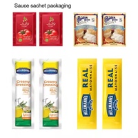 Machine d'emballage verticale automatique haute précision, écologique et facile à utiliser pour sachets de farine, lait, café en poudre, sachets en aluminium et épices