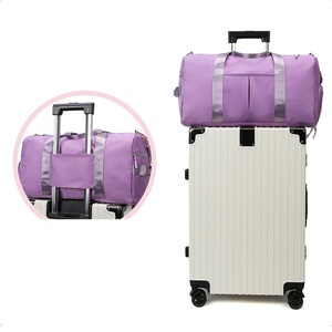Women Travel Duffle <b>Bag</b> with Shoe <b>Compartment</b> Wet Dry Separation Pocket Waterproof Sports Gym Overnight Weekend Carry on <b>Bag</b> - Product Image 6