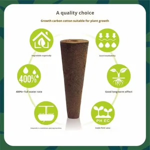 Vaso per Coltivazione Quadrato in Plastica Ecologica per Fiori e Ortaggi, Capacità 2-3L, Personalizzabile - Product Image 4