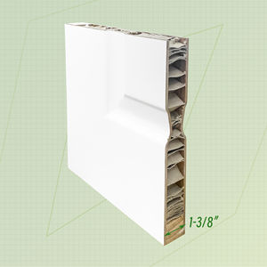 Cửa tủ quần áo xếp đôi bằng gỗ, lõi rỗng 4 tấm, dùng cho nội thất gia đình - Product Image 4