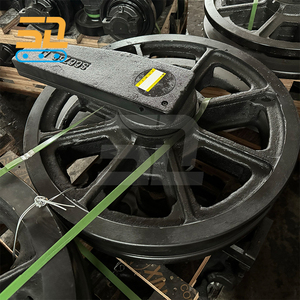 Cần cẩu máy phía trước idler cho <span class=keywords><strong>scc500</strong></span> scc700 scc750 idler bộ phận bánh xe cho Sany bánh xích cần cẩu Xây dựng bộ phận máy móc - Product Image 2