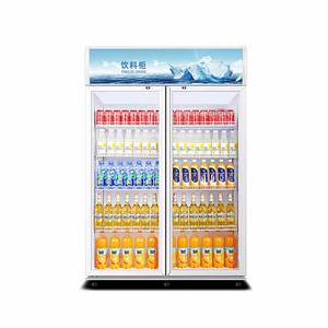 Refroidisseurs à portes en verre Réfrigérateurs Affichage Congélateurs et Réfrigérateurs Refroidisseur de boissons froides Équipement de réfrigération pour magasin - Product Image 3
