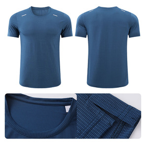 Camiseta Deportiva Elástica Estampada, Ropa Deportiva Transpirable de Poliéster, Ropa Atlética para Hombre para Gimnasio, Running y Entrenamiento - Product Image 3