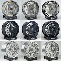 Jantes Bku Luxury Forgées 5x112 19-24 Pouces en Alliage Multi-Rayons pour Mercedes Benz Maybach W221 W222 W223 S500 S580 S680