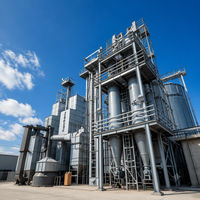 Machinerie de rizerie à riz étuvé LIKAI contrôlée par PLC avec échangeur de chaleur, capacité de 11-220 T/J, 380V/440V/220V