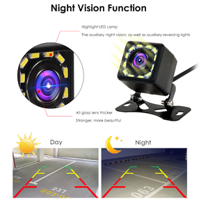 Caméra de voiture 1080p à 360 degrés avec fonctions d'enregistrement et de vision nocturne pour les caméras de véhicule - Product Image 4