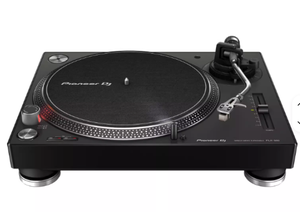 Platine DJ à entraînement direct avec contrôle de plateau, lecteur de disques vinyles avec slipmat et feuille de synchronisation pour performance en studio - Product Image 4
