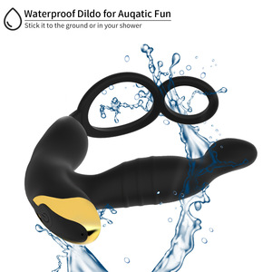 Dispositivo de Masaje de Próstata con Control Remoto, Tapón Anal con Doble Anillo de Bloqueo, Dispositivo de Masturbación Retardada, Diseño Silencioso para Adultos - Product Image 2