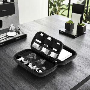 Étui de transport portable pour <span class=keywords><strong>disque</strong></span> <span class=keywords><strong>dur</strong></span> <span class=keywords><strong>externe</strong></span> EVA étanche et antichoc de 2,5 pouces, sac de rangement pour <span class=keywords><strong>disque</strong></span> <span class=keywords><strong>dur</strong></span> <span class=keywords><strong>SSD</strong></span> - Product Image 1