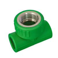 IFAN Vente Chaude Raccord de Tuyau PPR 20-110mm Connecteur de Tube d'Eau Raccord de Plomberie en Plastique Fileté PN25
