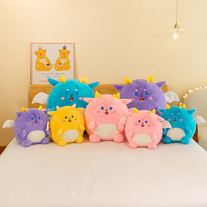 Peluche de dessin animé mignonne Dun Dun <span class=keywords><strong>Dragon</strong></span>, super douce, pour filles, compagnon de lit et adorable petit monstre pour le sommeil - Product Image 4