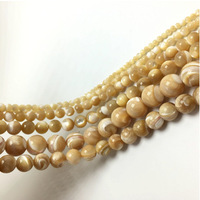 Perles de coquillages Trochus naturelles pour la fabrication de bracelets, colliers, bijoux, artisanat fait main