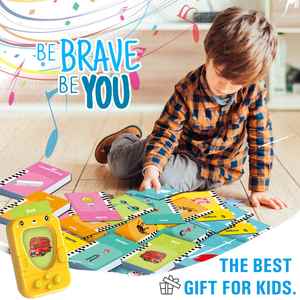 Zhorya - Juguetes Educativos con Números, Tarjetas de Memoria con 96 Palabras ABC, Juguetes de Aprendizaje para Niños de 1 a 3 Años - Product Image 2