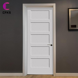 <span class=keywords><strong>Porte</strong></span> intérieure moderne à 5 panneaux en MDF, surface finie, <span class=keywords><strong>pour</strong></span> chambre à coucher, en bois, <span class=keywords><strong>installation</strong></span> facile <span class=keywords><strong>pour</strong></span> projets d'appartements et <span class=keywords><strong>de</strong></span> maisons - Product Image 1