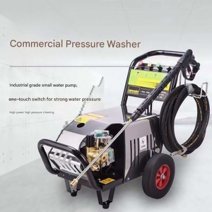 <span class=keywords><strong>Nettoyeur</strong></span> haute pression électrique professionnel |   Tuyau haute flexibilité de 15 m |   Utilisation en station de lavage automobile |   Comprend une buse turbo et une brosse - Product Image 2
