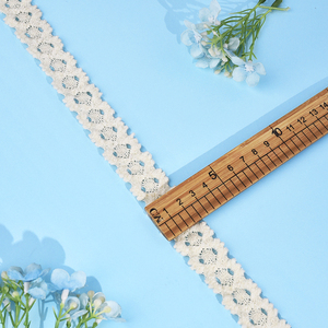 Bordatura in Pizzo all'<span class=keywords><strong>Uncinetto</strong></span> Personalizzabile, 100% Cotone e Pile, Morbida e Traforata, per Abbigliamento - Product Image 6