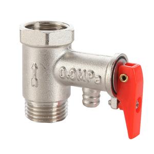 เครื่องทำน้ำอุ่นไฟฟ้าคุณภาพสูงวาล์วระบายทองเหลืองทั่วไปวาล์วอากาศบรรเทา10ชิ้น1/2แรงดันปานกลาง "-3/4" - Product Image 6