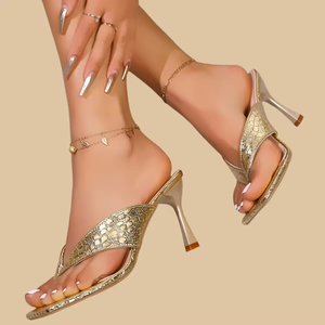 Luxury Designer shoes <b>Big</b> Size <b>slippers</b> Sex High Heel Flip Flops Fashion Simple High Heel <b>slippers</b> High Heels Fashion <b>slippers</b> - Product Image 3